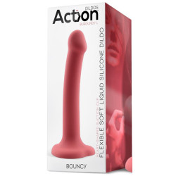 ACTION Gode en silicone Bouncy L 17 x 4cm